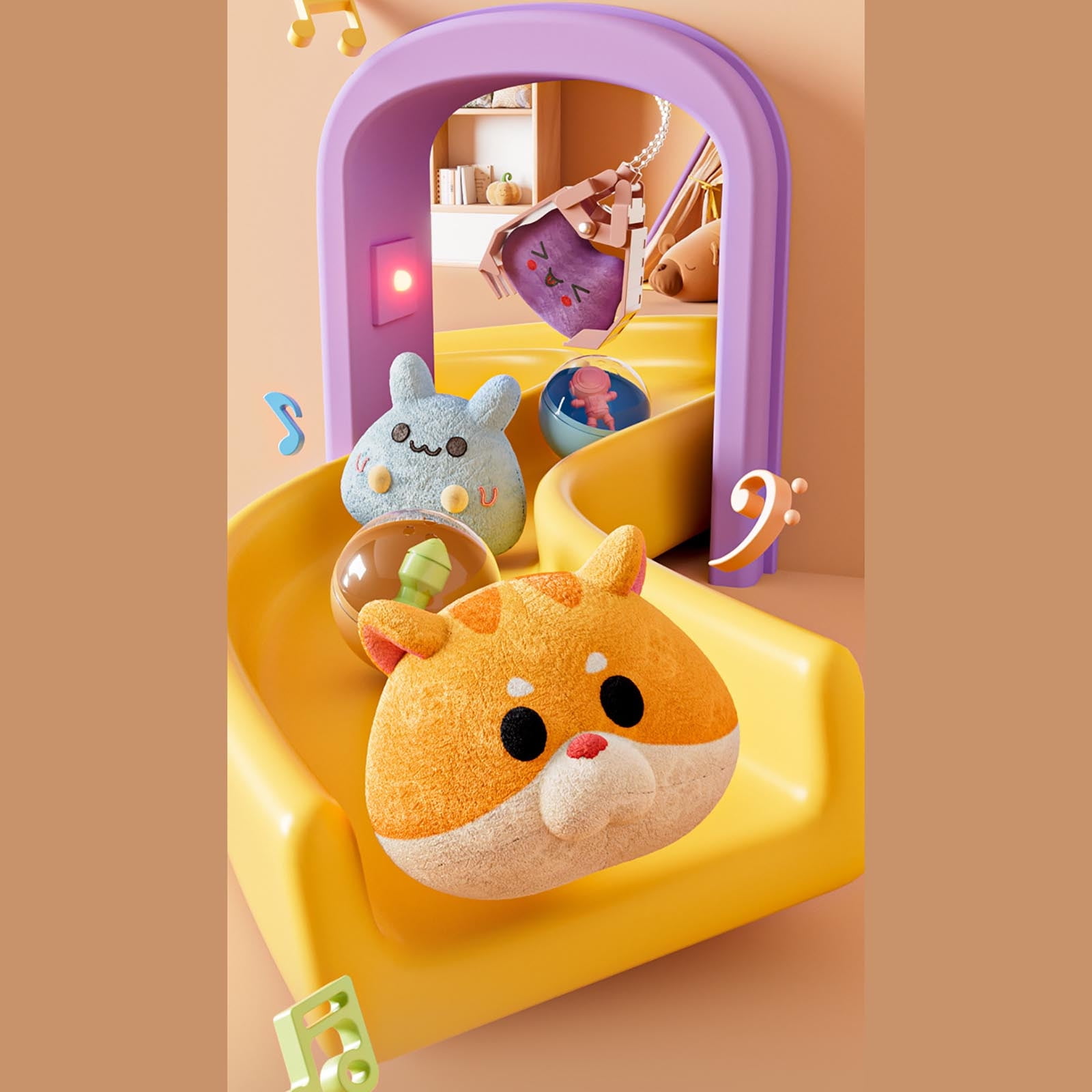 Plastic Mini Candy Vending Machine Toy For Kids With Lights Sounds Prizes Surprise Eggs
