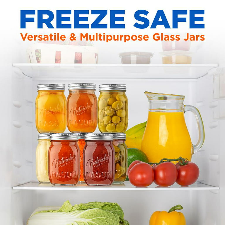 Spice Jar Glass Container — NutriChef Kitchen