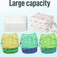 thumbnail image 3 of Hanging Diaper Bag Reusable Diaper Bag Breast Pump Travel Bag-style4, 3 of 5