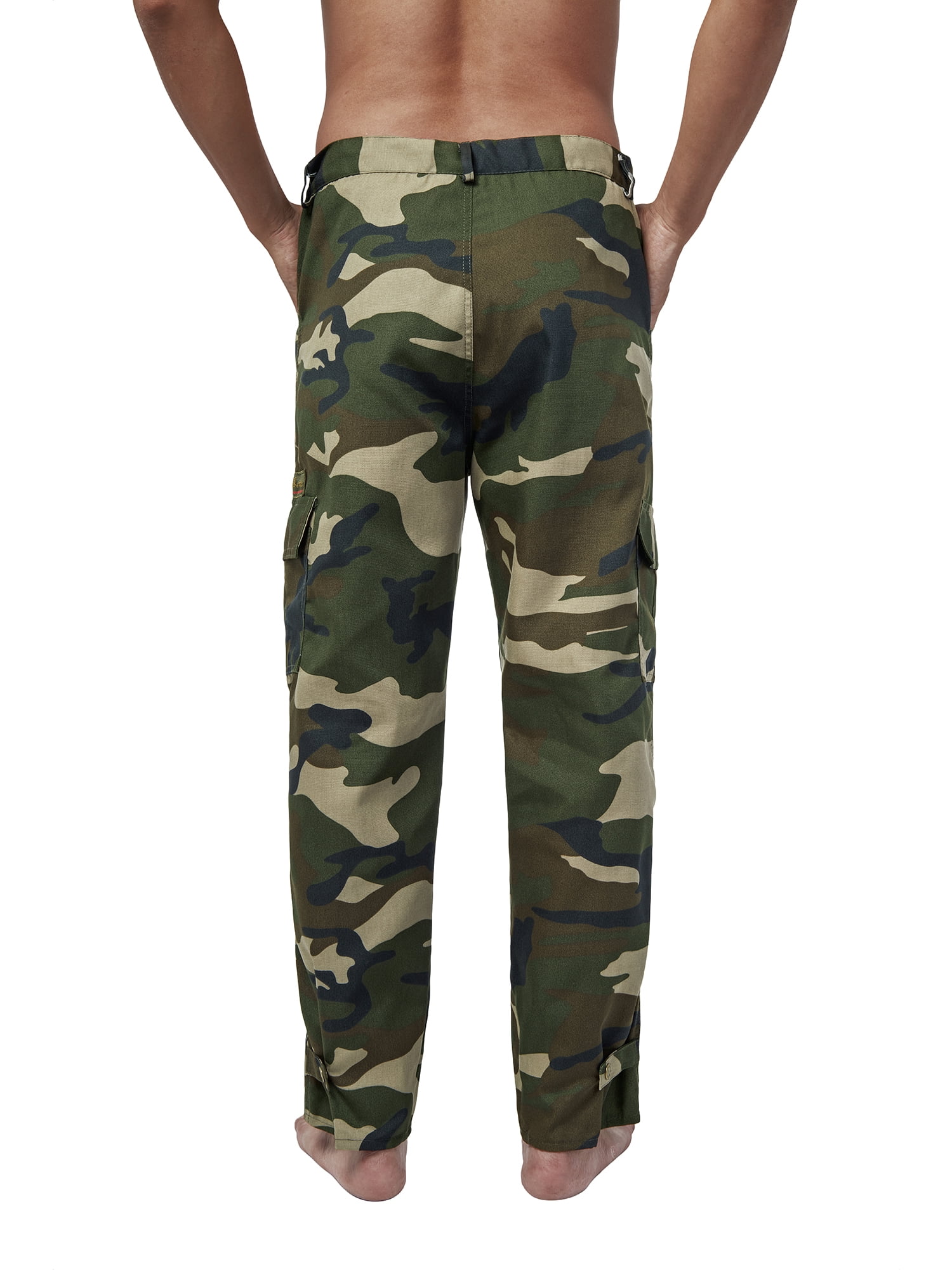 FANNYC Men's Military Camo Cargo Pants 