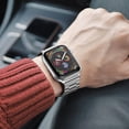 thumbnail image 7 of ZYX Premium Stainless Steel Band for Apple Watch, Classic Business Metal Strap with Adjustable Tool, Silver, 42/44/45/49mm/46mm(series 11 10), 7 of 7
