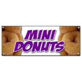 thumbnail image 1 of SignMission B-Mini Donuts Banner Sign - Mini Donuts, 1 of 2