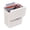 beige yellow, variant on Small Kitchen Garbage Bin with Lid Space Saving Kitchen Compost Bin for Cupboard and Countertop Placement