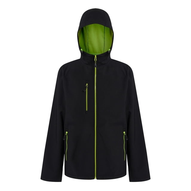 Regatta Mens Navigate Double Layered Hooded Soft Shell Jacket