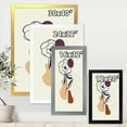 thumbnail image 4 of Designart 'Minimalist Shapes With Ancient Flower I' Modern Framed Art Print, 4 of 4