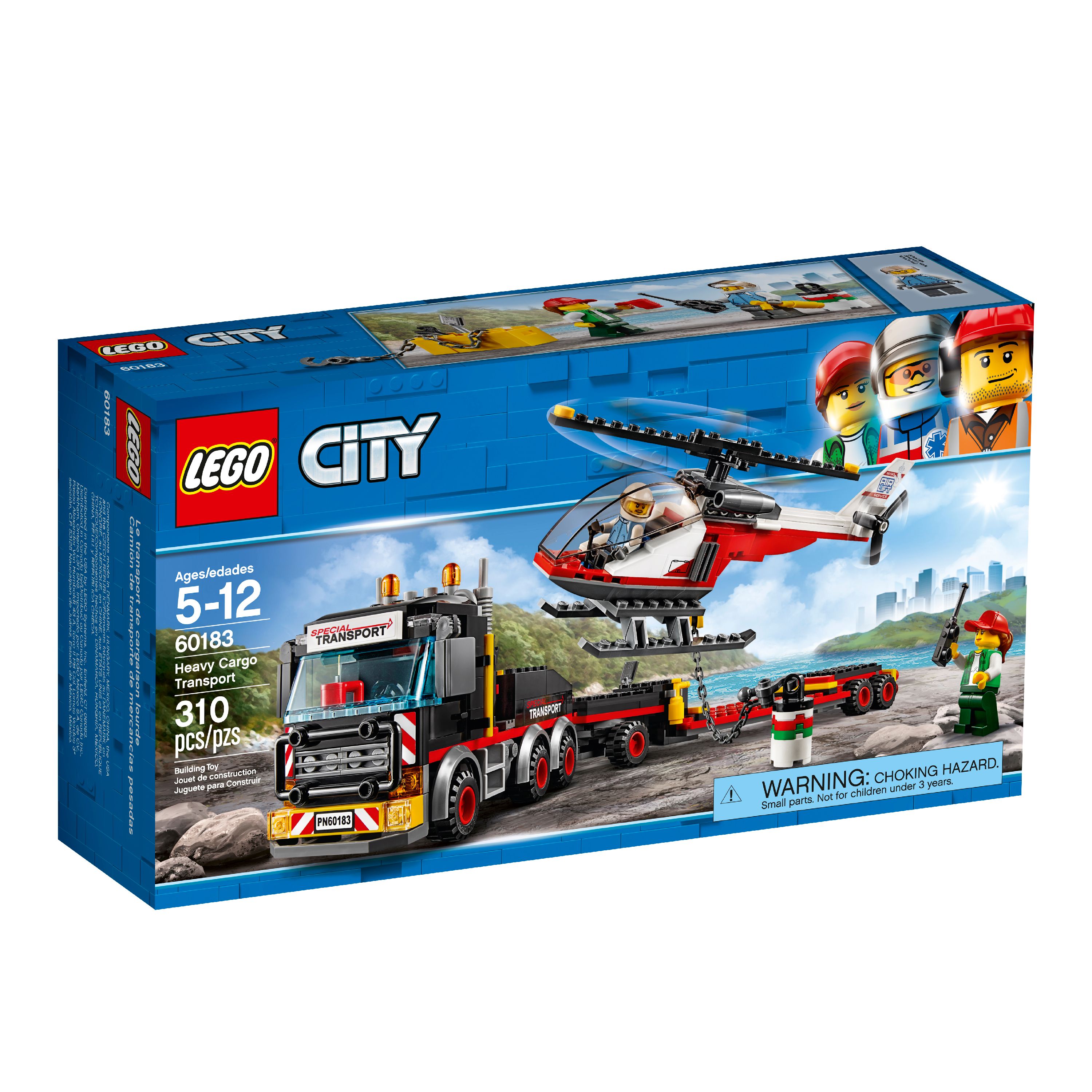 Lego City Heavy Cargo Transport 60183 Toy Truck Building Kit - Walmart.com