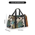 thumbnail image 3 of Fuzoiu Abstract Dalmatian Art Print Travel Duffle Bag,Carry On Tote Bags,Duffel Bag,Sport Gym Bag, Hospital Bag for Labor and Delivery, Overnight Bag,Luggage Bag, 3 of 7