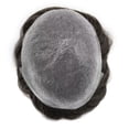 thumbnail image 4 of LYRICAL HAIR Toupee for Men 0.04-0.06mm Ultra Thin Skin Mens Toupee Hairpiece Human Hair Replacement Systems All V-Looped PU Toupee Hair for Men Natural Hairline Mens Hair Wig Units, 4 of 7