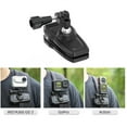 thumbnail image 6 of Backpack Strap Mount Quick Clip Mount, 360 Degree Rotation Session, DJI Osmo Action 4/3 and Most Action Cameras - style:style1, 6 of 7