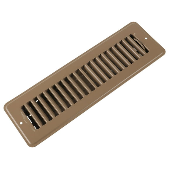 HEMOTON Air Conditioning Grille Floor Register Round Vent Covers Brown