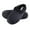 Black, variant on Haggar Mens Clog Slipper House Shoe Indoor/Outdoor with Memory Foam Comfort