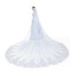 thumbnail image 4 of FESTFENDS Velo De Novia Largo Con Bordado De Encaje Para Y Fluido, 4 of 7
