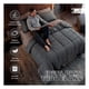 thumbnail image 3 of Set Edredón Matrimonial + Funda De Almohada + Sábanas 7 Pzas Real Textil Grafito - Café Claro, 3 of 8