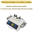 thumbnail image 4 of 25W Automatic Components Counting Machine SMT/SMD Parts Counter LCD Display 110V, 4 of 15
