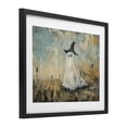 thumbnail image 3 of Stupell Industries Halloween Witch Hat Ghostie Black Framed Print Under Glass, design by Creative Studio, 13 x 16, 3 of 10