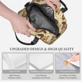 thumbnail image 3 of Fotbe Retro Squirrel Bolsa de Almuerzo con Estampado, Lonchera Aislada, Contenedores de Comida Reutilizables Tipo Cooler a Prueba de Fugas, 3 of 7
