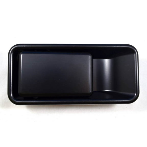 PT Auto Warehouse CH-3831S-FL - Outer Exterior Outside Door Handle, Smooth Black - Half Door Type, Driver Side Front Fits select: 1999-2006 JEEP WRANGLER / TJ