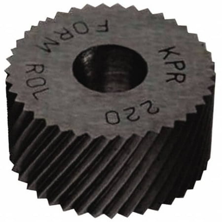 

Made in USA 5/8 Diam 90° Tooth Angle 16 TPI Standard (Shape) Form Type Cobalt Right-Hand Diagonal Knurl Wheel 1/4 Face Width 1/4 Hole Circular Pitch 30° Helix Bright Finish Series GK