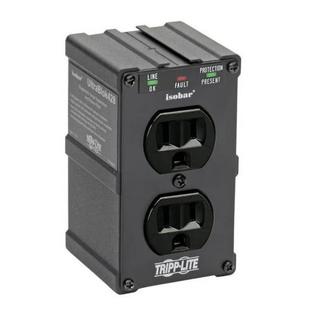 EATON TRIPP LITE SERIES ISOBAR 2-OUTLET SURGE PROTECTOR, DIRECT PLUG-IN, 1410 JO
