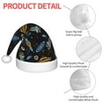 thumbnail image 4 of Rateoe Space Rocket Santa Hat Confortable Christmas Hat for Christmas Party Favors Fit for Kids, 4 of 6