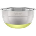 thumbnail image 4 of Cuisinart 3-Piece Stainless Steel Mixing Bowls with Nonslip Base, 1.5qt, 3qt & 5qt, 4 of 4