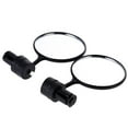 thumbnail image 3 of Miangastore Pair of Universal Adjustable Handlebar Rearview Mirror 360 Degrees Bike MTB Motorcycle Cycling Handlebar Plug Flexible Rear Sight Mirror, 3 of 8