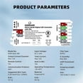thumbnail image 3 of ESP32 WLED Digital LED Strip Controller with Microphone Black, 3 of 5
