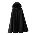 thumbnail image 1 of Cape à Capuche d'Halloween Manteau Robe Costume Devil pour Noël Cosplay Chic L, 1 of 9