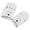 White, variant on Stylish Open Finger Gloves With Mesh Cutouts For Women Night Out Stage Shows