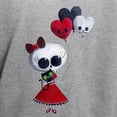 thumbnail image 3 of CafePress - Cute Skeleton Girl With Spooky Balloons Hoodie - Pullover Hoodie, Hooded Sweatshirt, 3 of 4