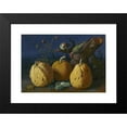 thumbnail image 2 of Štefan Michal-Vörös Izbighy 24x18 Black Modern Framed Museum Art Print Titled - Still Life with Pumpkins and Cucumbers (1734), 2 of 5