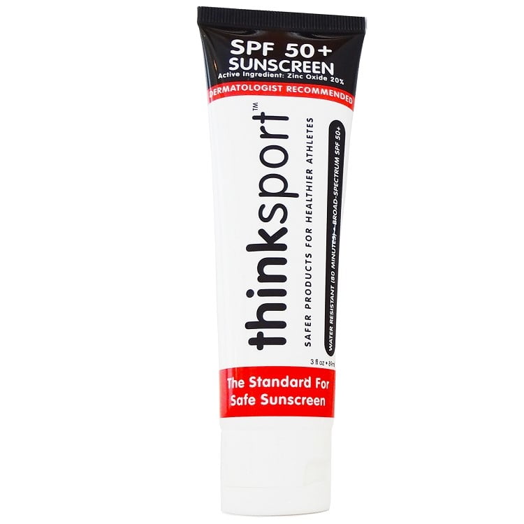 thinksport Mineral Sunscreen Water Resistant Lotion - SPF 50 - 3 fl oz ...