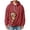 W-Brick Red547, variant on Wuxian Unisex Hoodies Pet Holder Cat Dog Large Pouch Carriers Pullover Corduroy Sweatshirt For Women Men