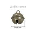 thumbnail image 2 of Jingle Bells, 22mm 30pcs Craft Bells for DIY Holiday Decoration, Musical Party, Wedding, Deep Coffee, 2 of 5