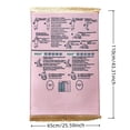 thumbnail image 1 of SLYNSHome Prayer Rug Multi-Functional Floor Mat Praying Carpet Plush Velvet Praying Mat Home Decoration 25.6x43 inch Pink, 1 of 7