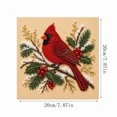 thumbnail image 2 of Christmas Pearl Diamond Art Kits for Adults, DIY Christmas Pearl Art Kits Frameless 7.87x7.87inch for Home Wall Decor, 2 of 3