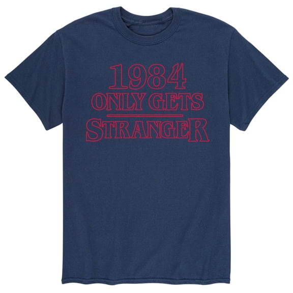 Instant Message - 1984 Only Gets Stranger - Men's Short Sleeve Graphic T-Shirt