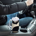 thumbnail image 4 of Yayeee 40oz Stainless Steel Tumbler with Straw and Handle Double-Wall Insulated Travel Water Bottle, Beige Halloween Cat, 4 of 8