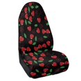 thumbnail image 2 of POLERO Heart Shaped Cherry Pattern Terry Cloth Car Seat Cover Universal Car Seat Towel Cover, Non-Slip Machine Washable Towel Car Seat Cover Fit for Vans Trucks Sedans, 2 of 7