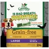 Greenies Limited Edition Halloween Packaging Grain Free Large Dental Dog Treats, 36 oz. Box (24 Treats)