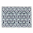 thumbnail image 1 of Paisley Cutting Board, Abstract Tribal Seamless Design with Ornamental Elements with Geometric Details, Decorative Tempered Glass Cutting and Serving Board, Small Size, Multicolor, by Ambesonne, 1 of 1