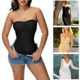 thumbnail image 3 of MISS COCOLI Strapless Shapewear Bodysuits for Women with Built in Bra Removable Tummy Control Shapewear Thong Sculpting Body Shaper, 3 of 6