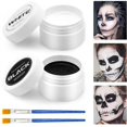 thumbnail image 4 of Kids Halloween Clown Makeup Kit, Hypoallergenic Face & Body Paint, Vibrant Colors for Parties, Birthdays & Costume Events, 4 of 5
