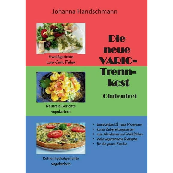 Die neue VARIO-Trennkost glutenfrei, (Paperback)
