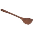 thumbnail image 3 of TFixol Wenge Turner Spatula Nonstick Heat Resistant Natural Wooden Cooking Utensil Kitchen Spatula Work with Wok Pan Non-stick Cookware for Stir Frying Long-handled Cooking Tool, 3 of 6