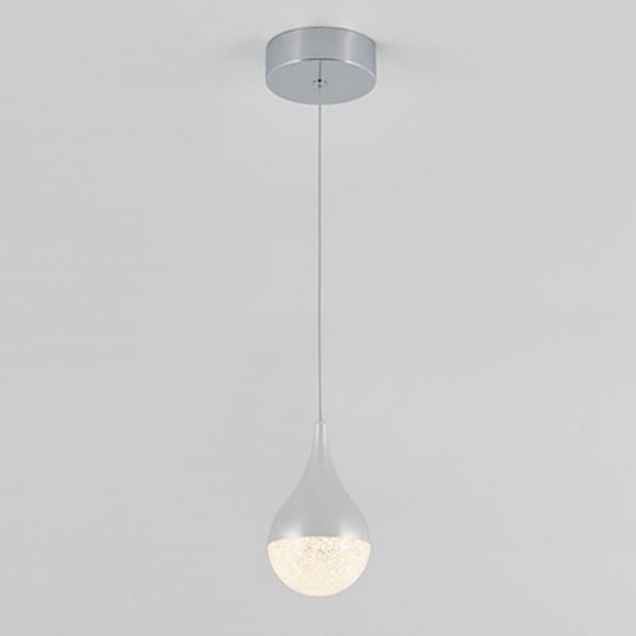 lámpara colgante glitzer led de 1 luz