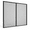 Black-10x8 FT Door Opening Size, variant on Black 10x8 FT Door Opening Size Preframed Window & Door Screen Kit