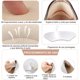thumbnail image 4 of 12PCS Plantillas Para Zapatos, Almohadillas de Talón Adheribles para Zapatos de Mujer y Hombre, Plantillas Protectoras Tacones Gruesas, Relleno para Zapatos Grandes Cojines de Talón Antideslizante, 4 of 5