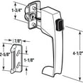 thumbnail image 2 of Aluminum Push Button Latch with Tie Down, 2 of 2