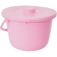 thumbnail image 6 of 3 Tiers Beauty Salon Rolling Trolley, Mobile Medical Trolley Cart with 2 Dirts Bucket, Esthetician Cart with Drawer Lockable Wheels, 3 Tier Heavy Duty SPA for Beauty Salon Hospital Lab (Pink), 6 of 14